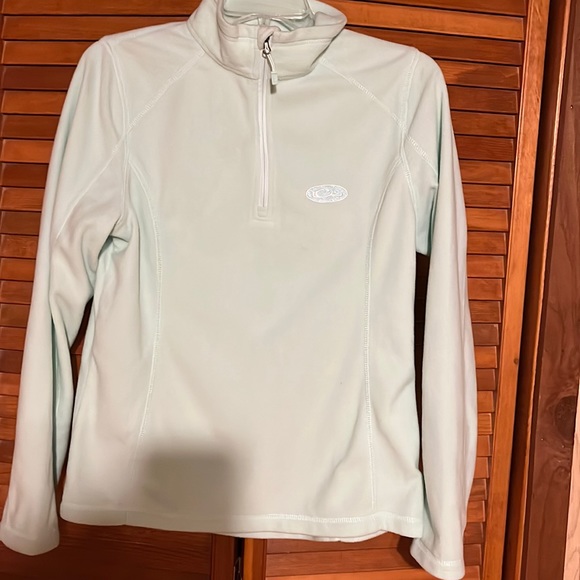 Lady Drake light green pullover. Size: medium - Picture 1 of 3